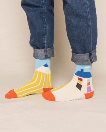 nice socks ARTIST edition - Swantje Hinrichsen gelb