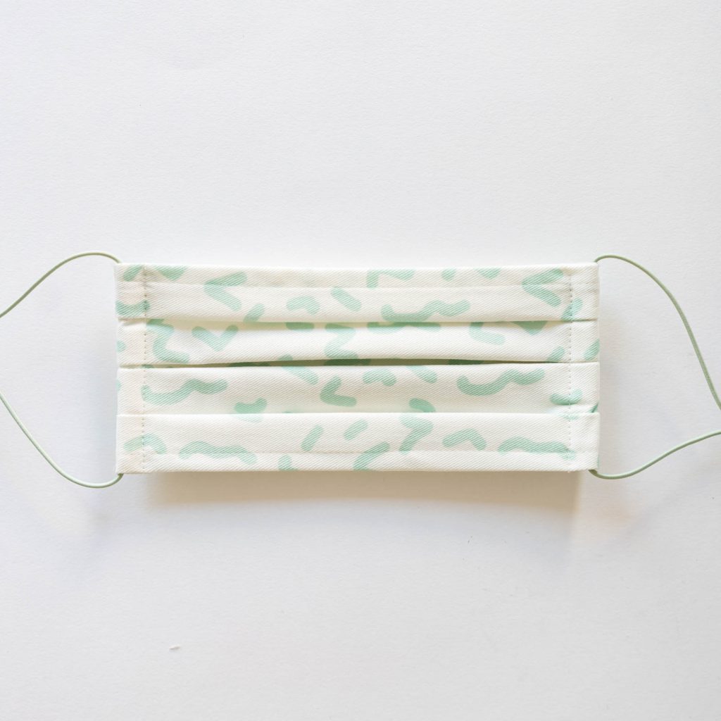 Stoffmasken vivilovely x nicenicenice memphis mint