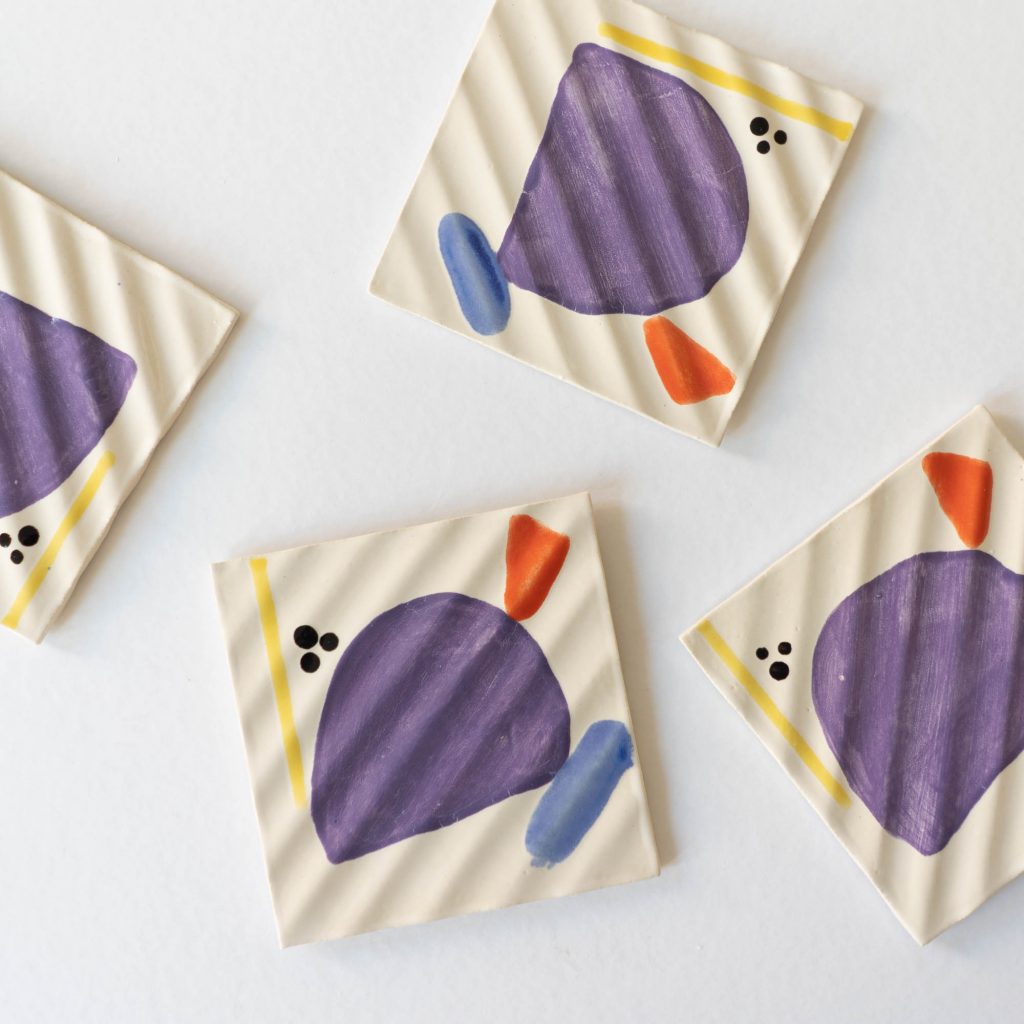 Seifenschale wave square | shapes lilac