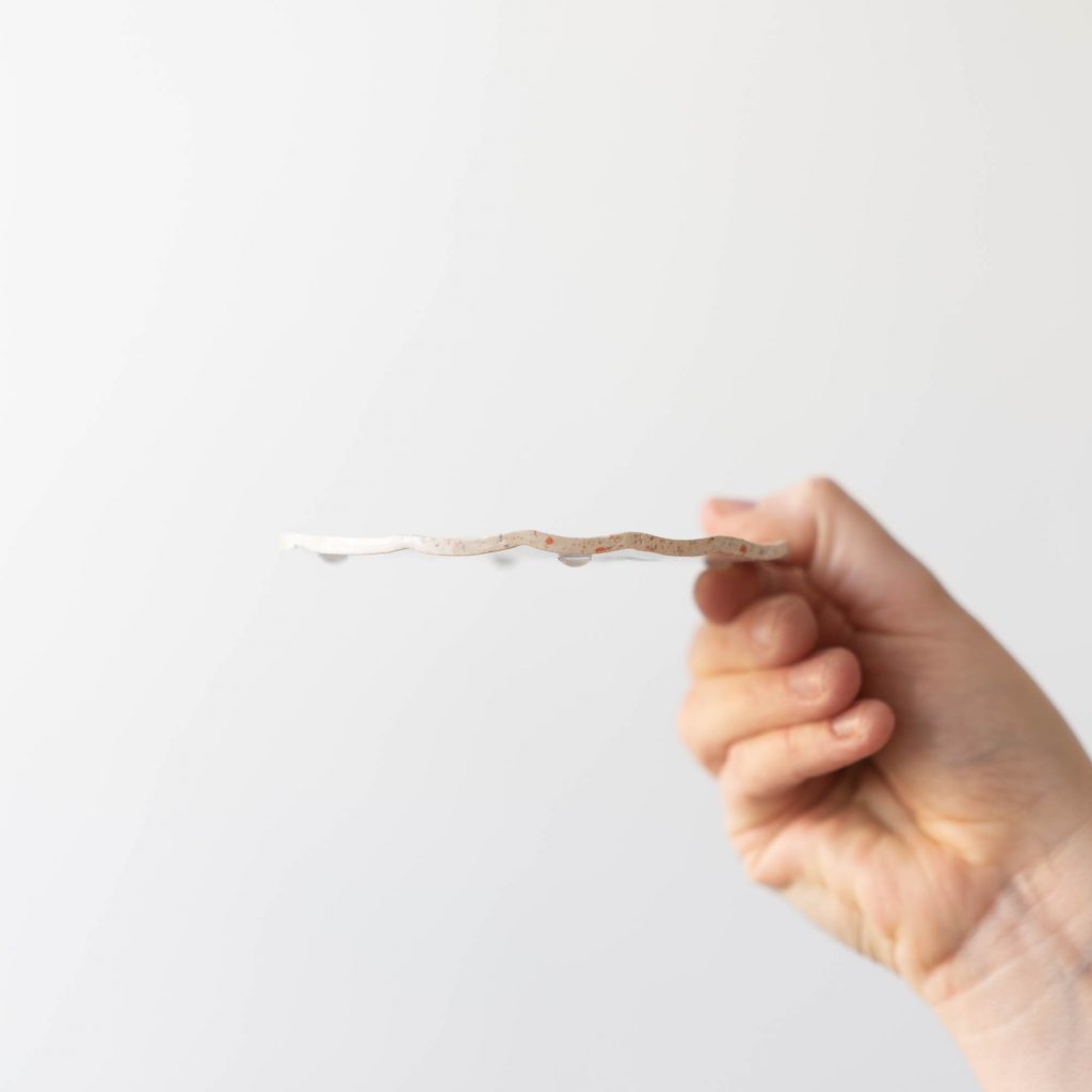 Seifenschale wave round | mini confetti