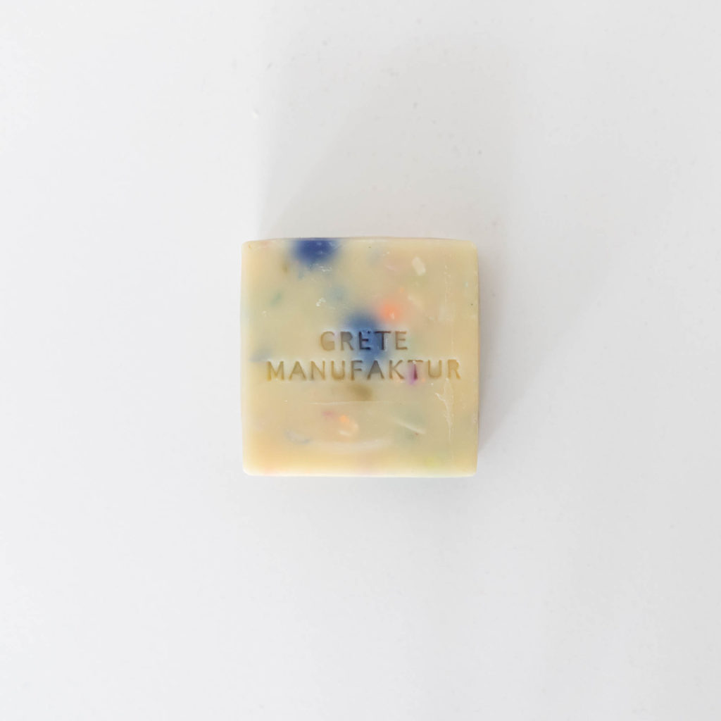 Grete Manufaktur - SEIFE ASTRID - KONFETTI + ORANGE