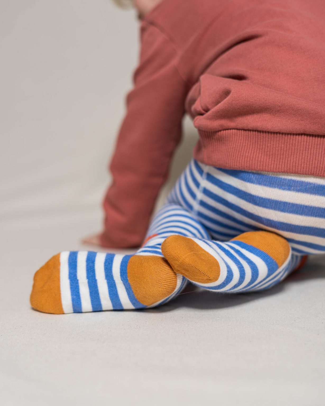 Baby- und Kinder Strumpfhose block stripes lilac
