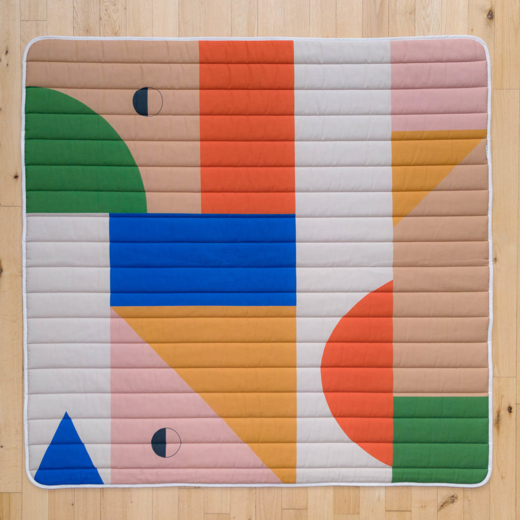 B-Ware Steppdecke XL- eyes green