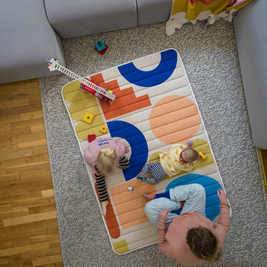 Steppdecke groß - blocks