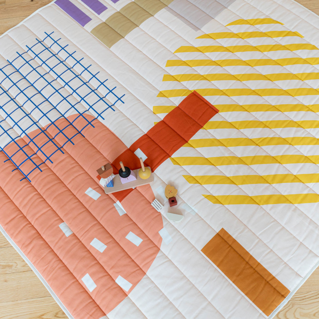 B-Ware Steppdecke XL- shapes rose lilac