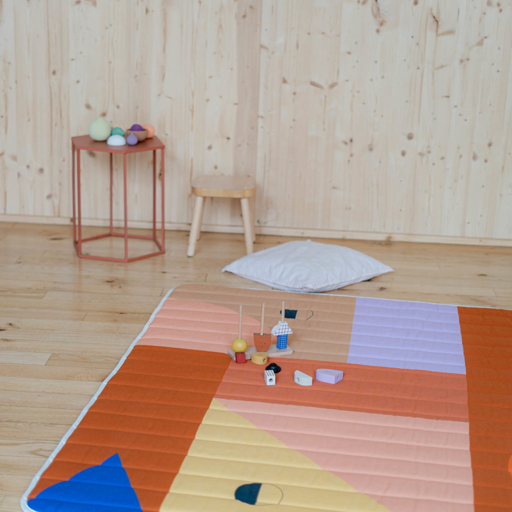 B-Ware Steppdecke - lookilook red I