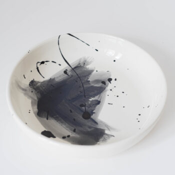tiefer Teller splash black