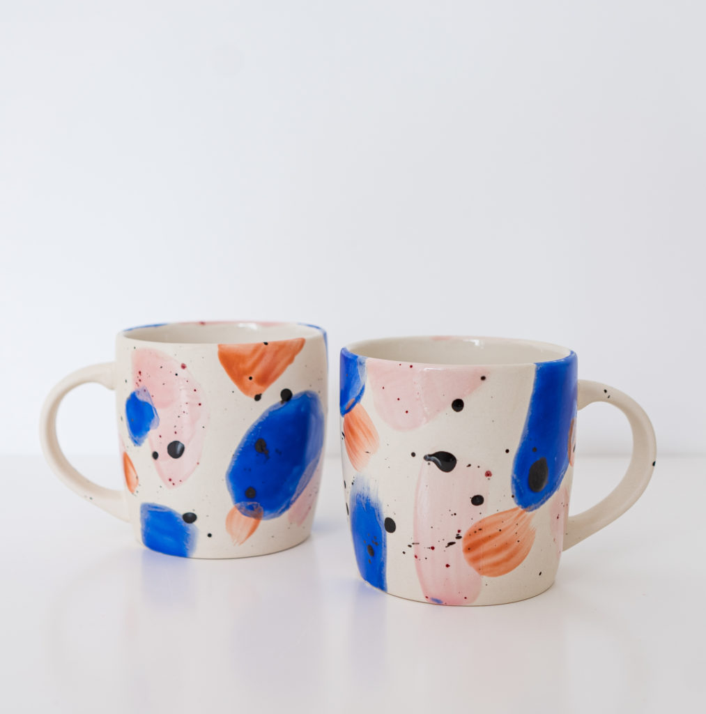 Kaffeebecher groß mit Henkel