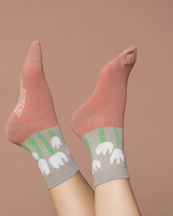 nice socks ARTIST edition - Helena Ravenne rose