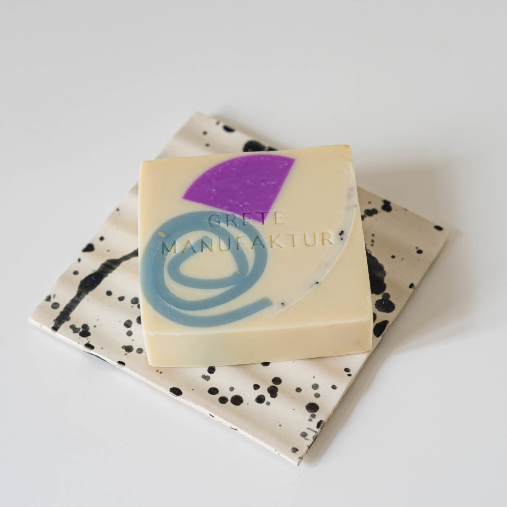 Grete Manufaktur - SEIFE CONSTANZE - LAVENDEL & THYMIAN - swirl