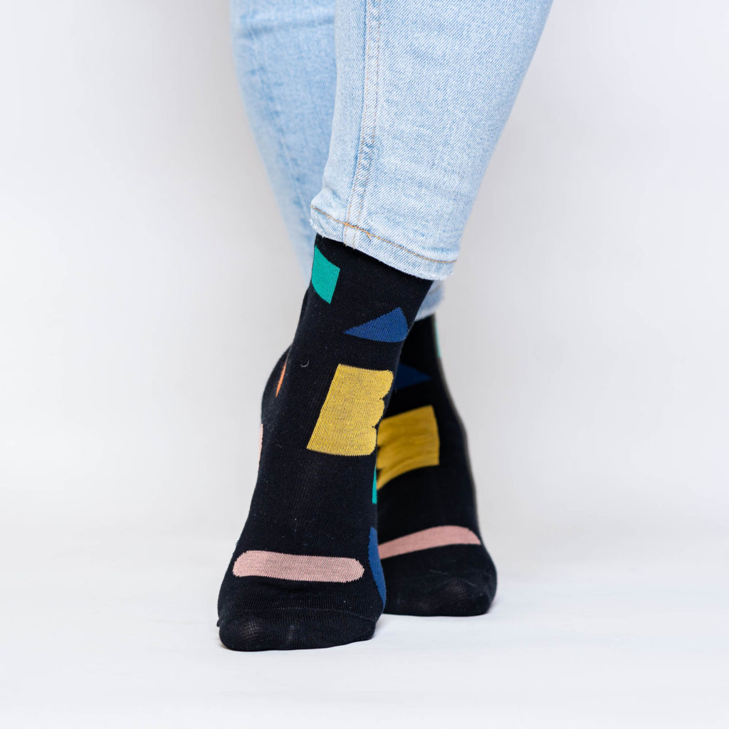 nice socks play - black