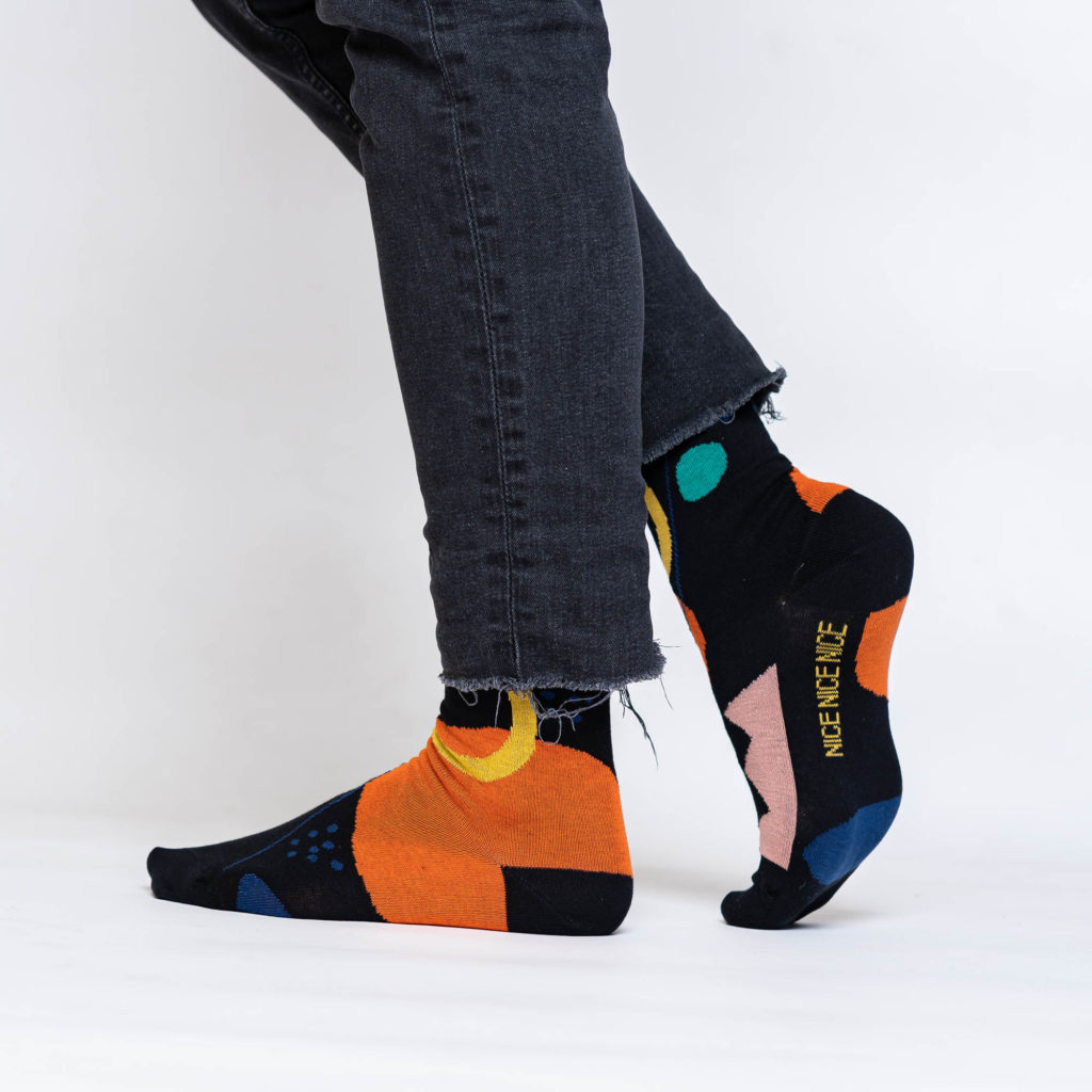 nice socks mood - black color