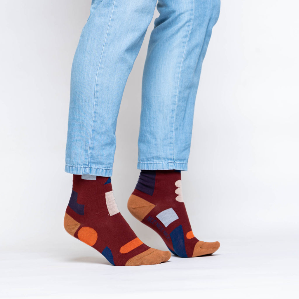 nice socks play - red