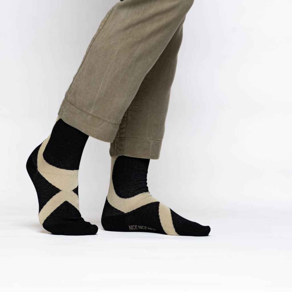 nice socks elements - black