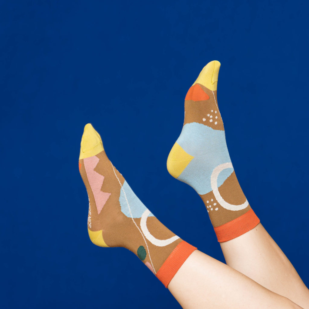 nice socks mood - brown