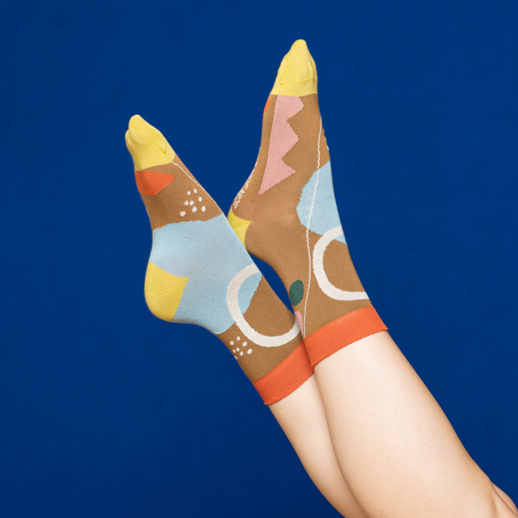 nice socks mood - brown