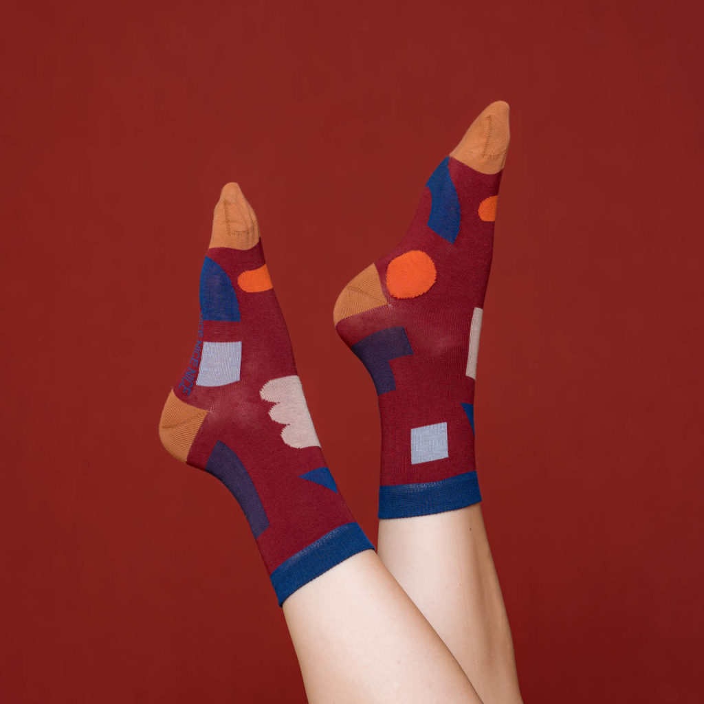 nice socks play - red