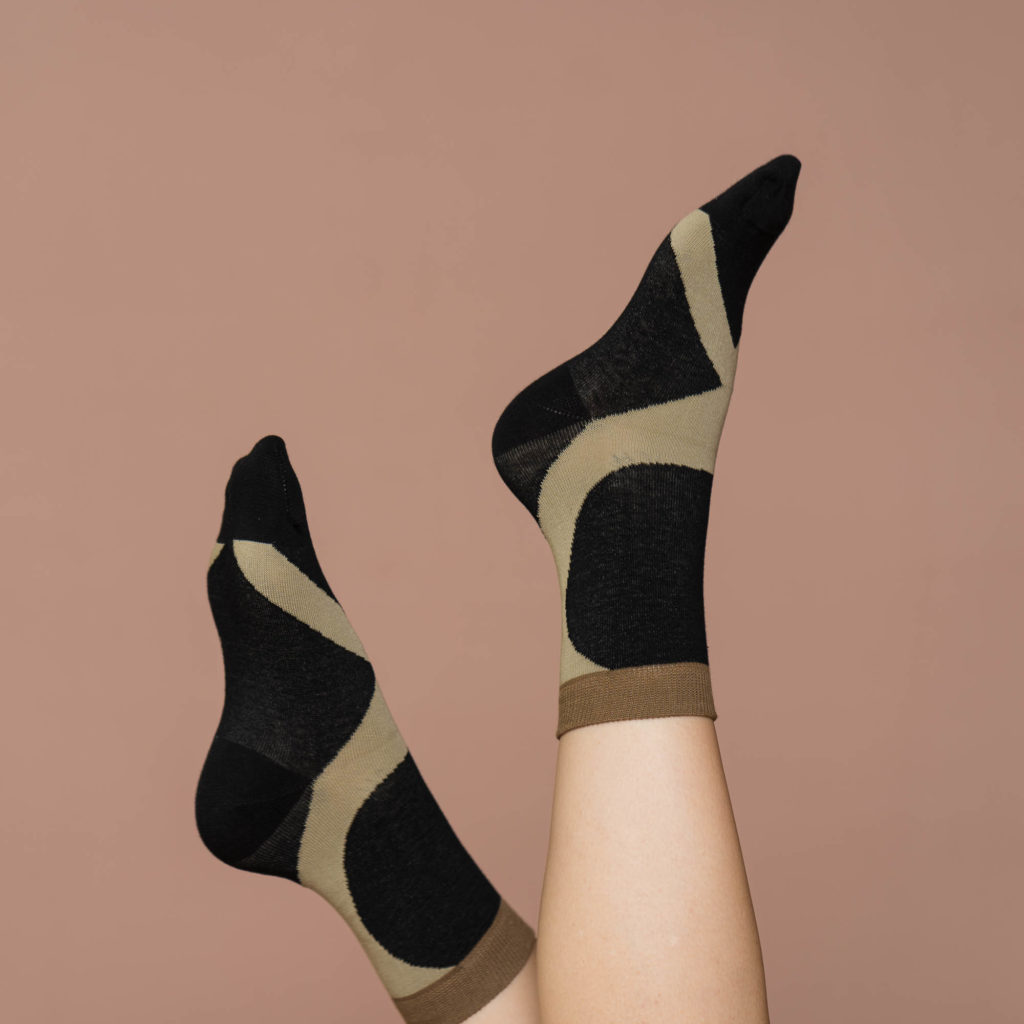 nice socks elements - black