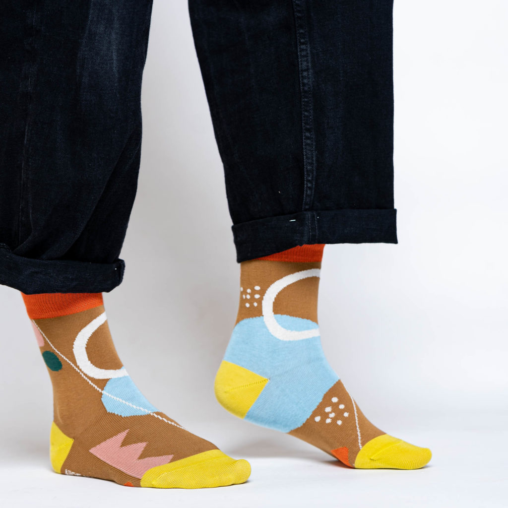 nice socks mood - brown