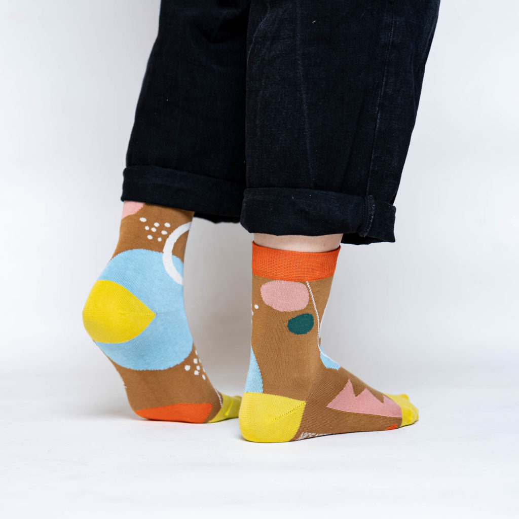 nice socks mood - brown