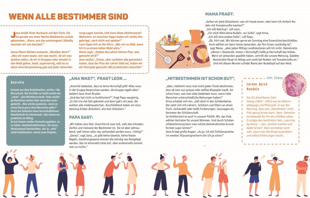 Demokratie für Kids - So geht's! Wer darf wählen? Wer darf regieren? Wie funktionieren Wahlen? Haben Kinder Rechte? Wer ist der Staat?