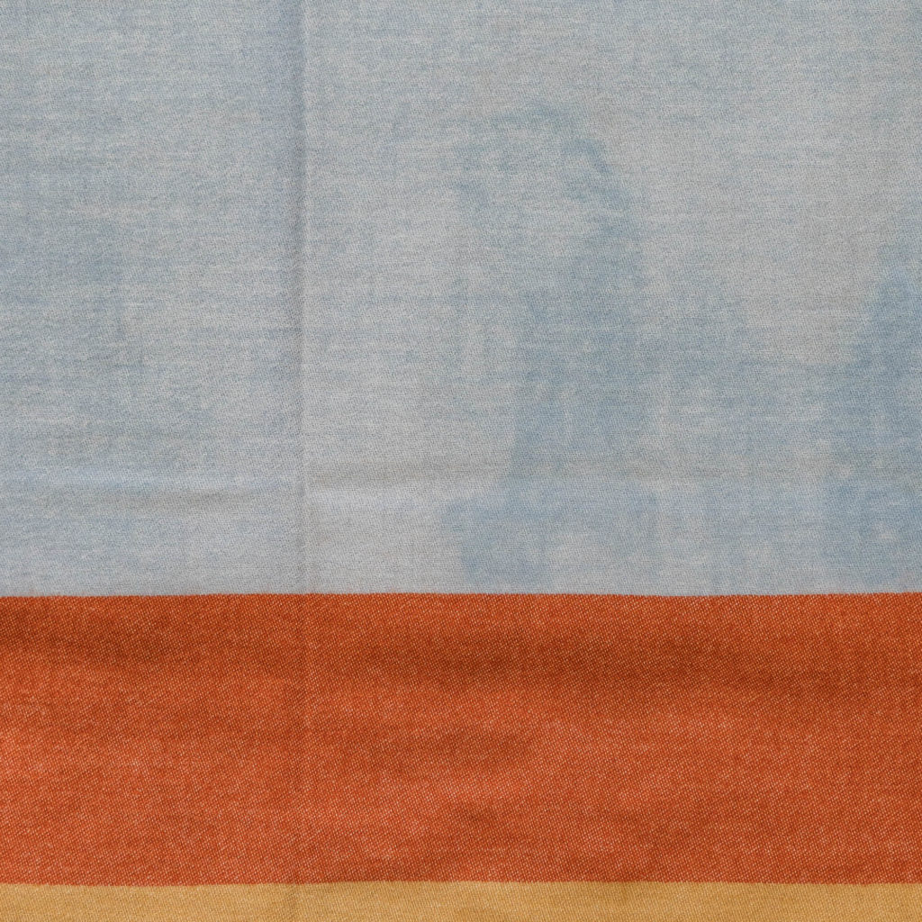 B-Ware - nice Merino Schal PLAY - stripes peach sky