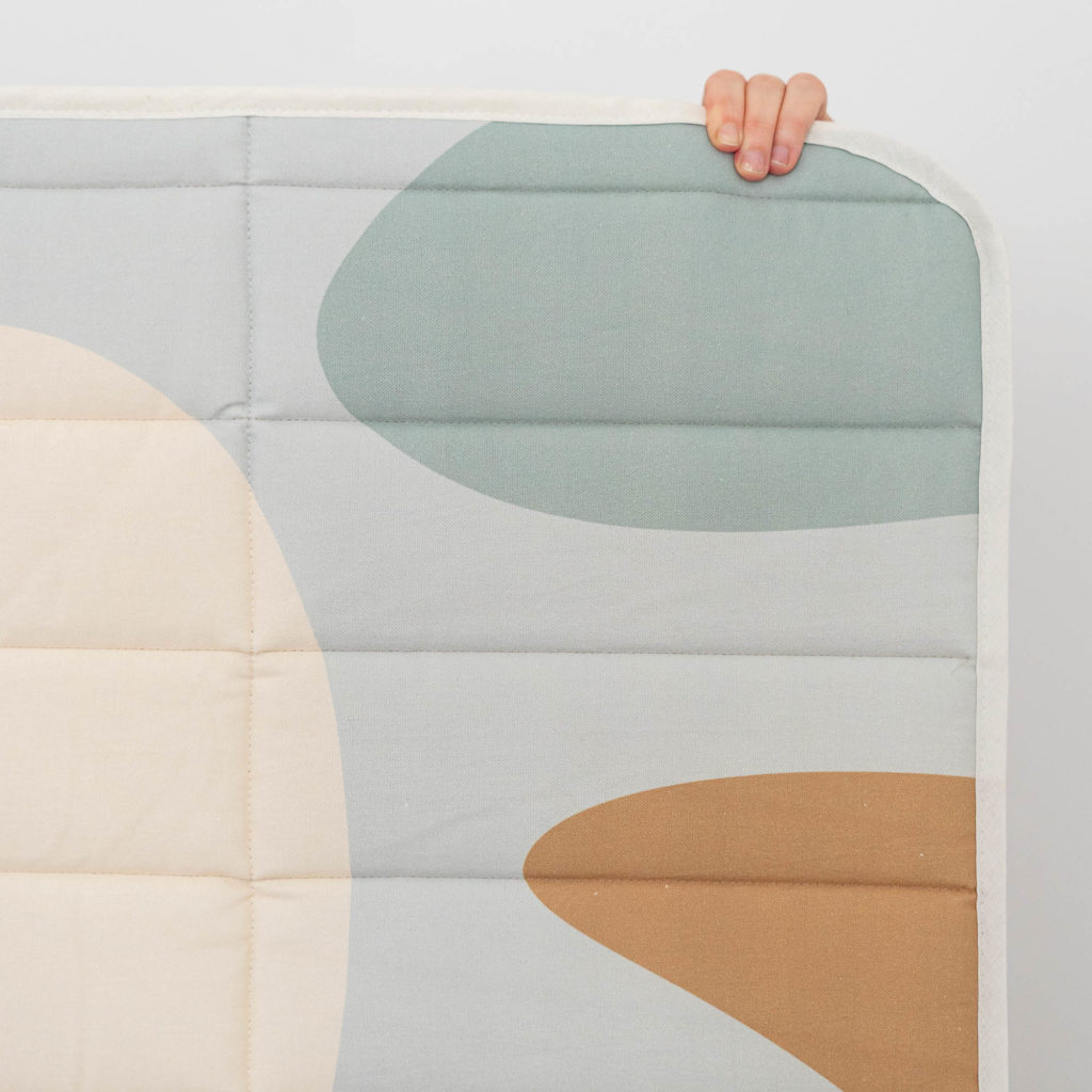 B-Ware Steppdecke groß - pebbles grey