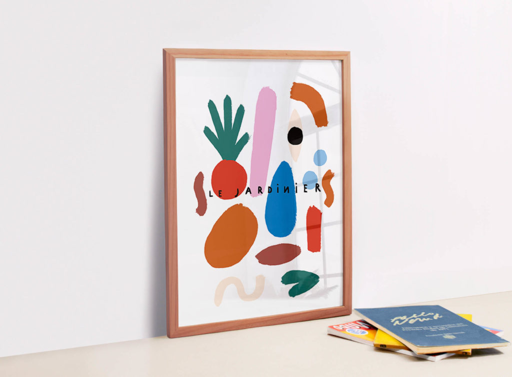 le Jardinier Print - Matias Larrain