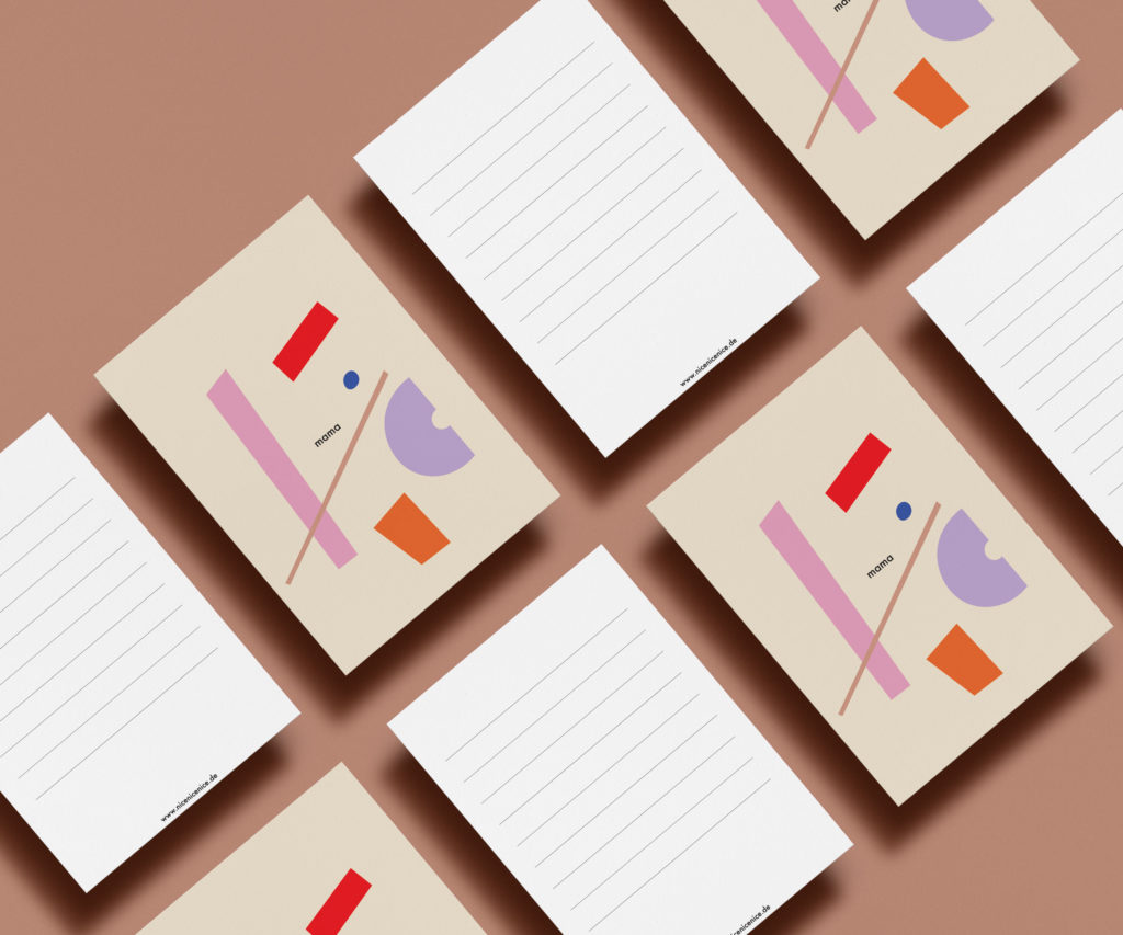 Postkarte - Mama