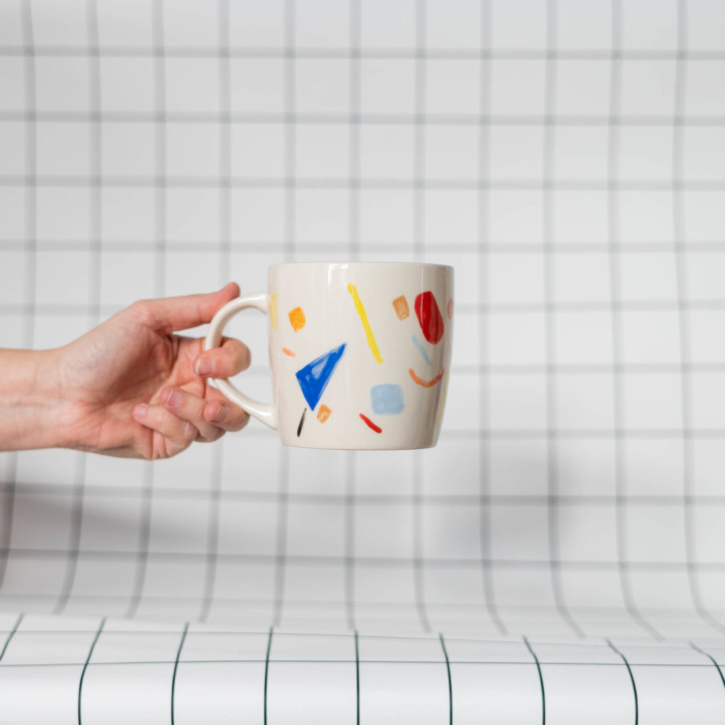 Kaffeebecher groß mit Henkel shapes