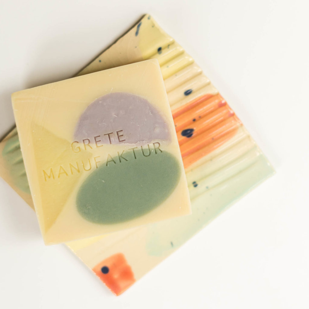 Seifenschale wave - mint rose vanille