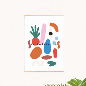 le Jardinier Print - Matias Larrain