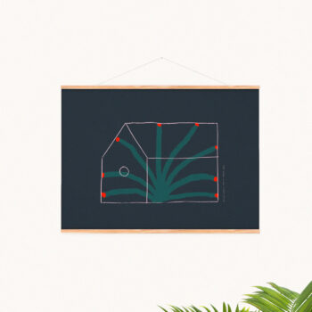 Maison Jardin Print - Matias Larrain