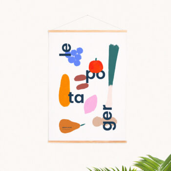 le Potager Print - Matias Larrain