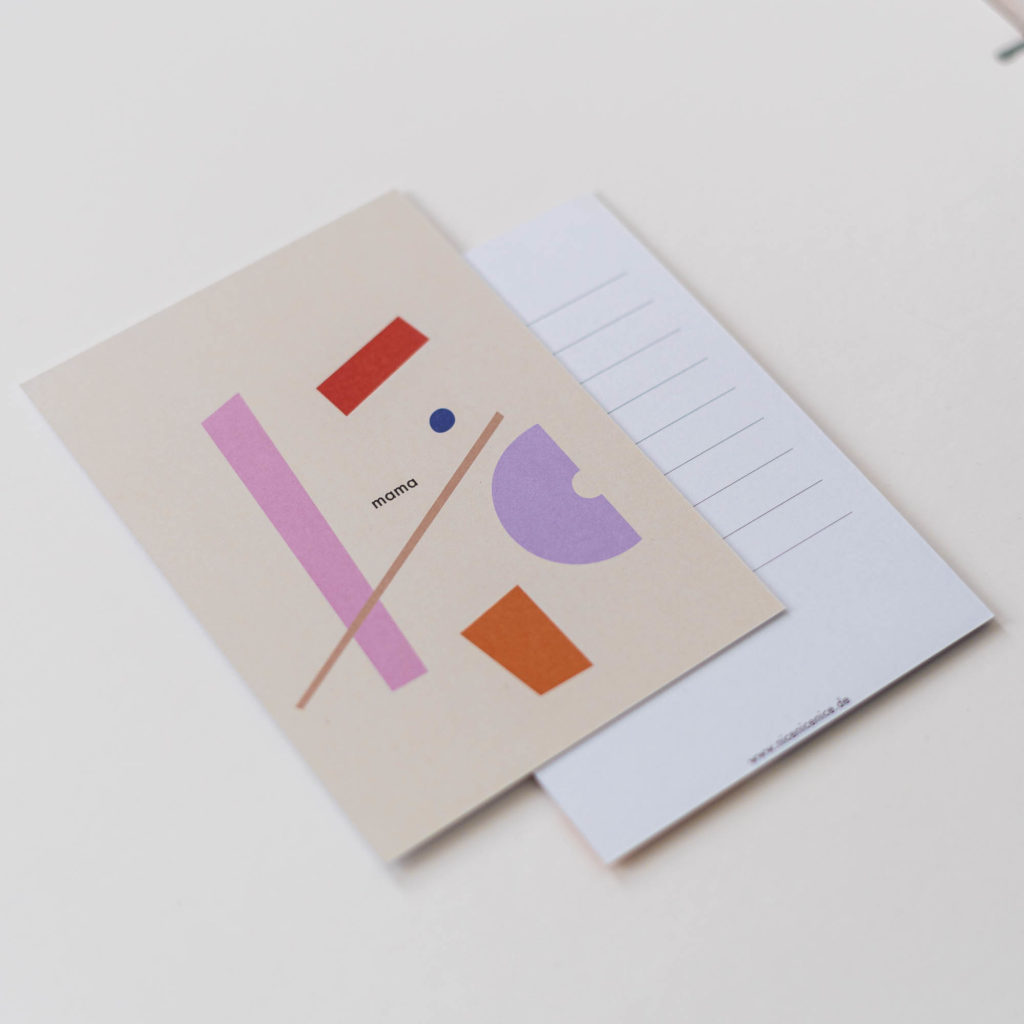 Postkarte - Mama