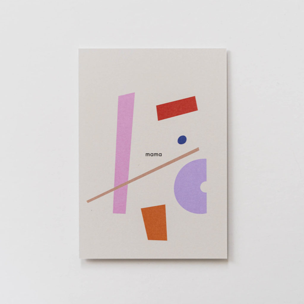 Postkarte - Mama