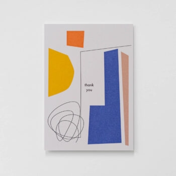 Postkarte - Thank you