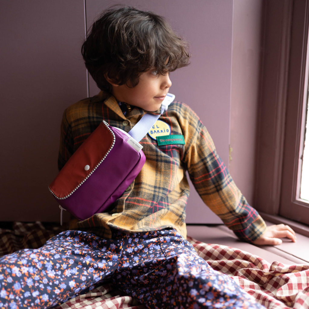 fanny pack Bauchtasche | envelope deluxe aubergine rot
