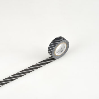 masking tape - stripe diagonal thin black