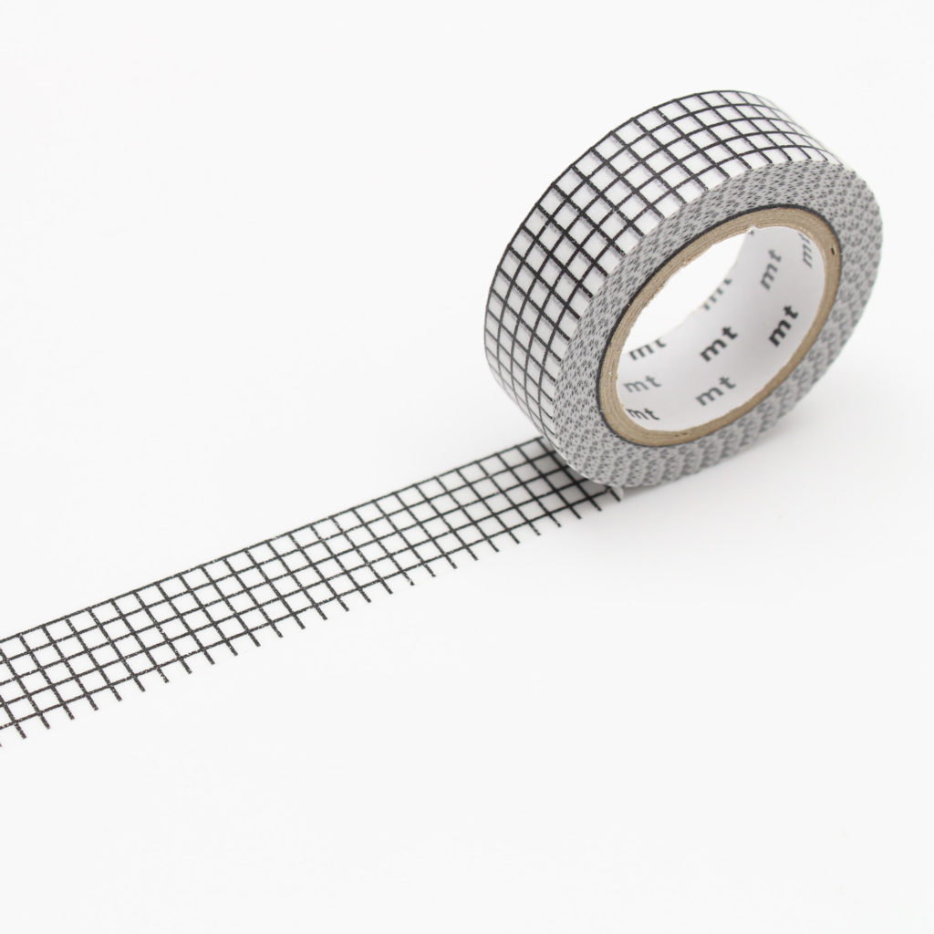 masking tape - grid black