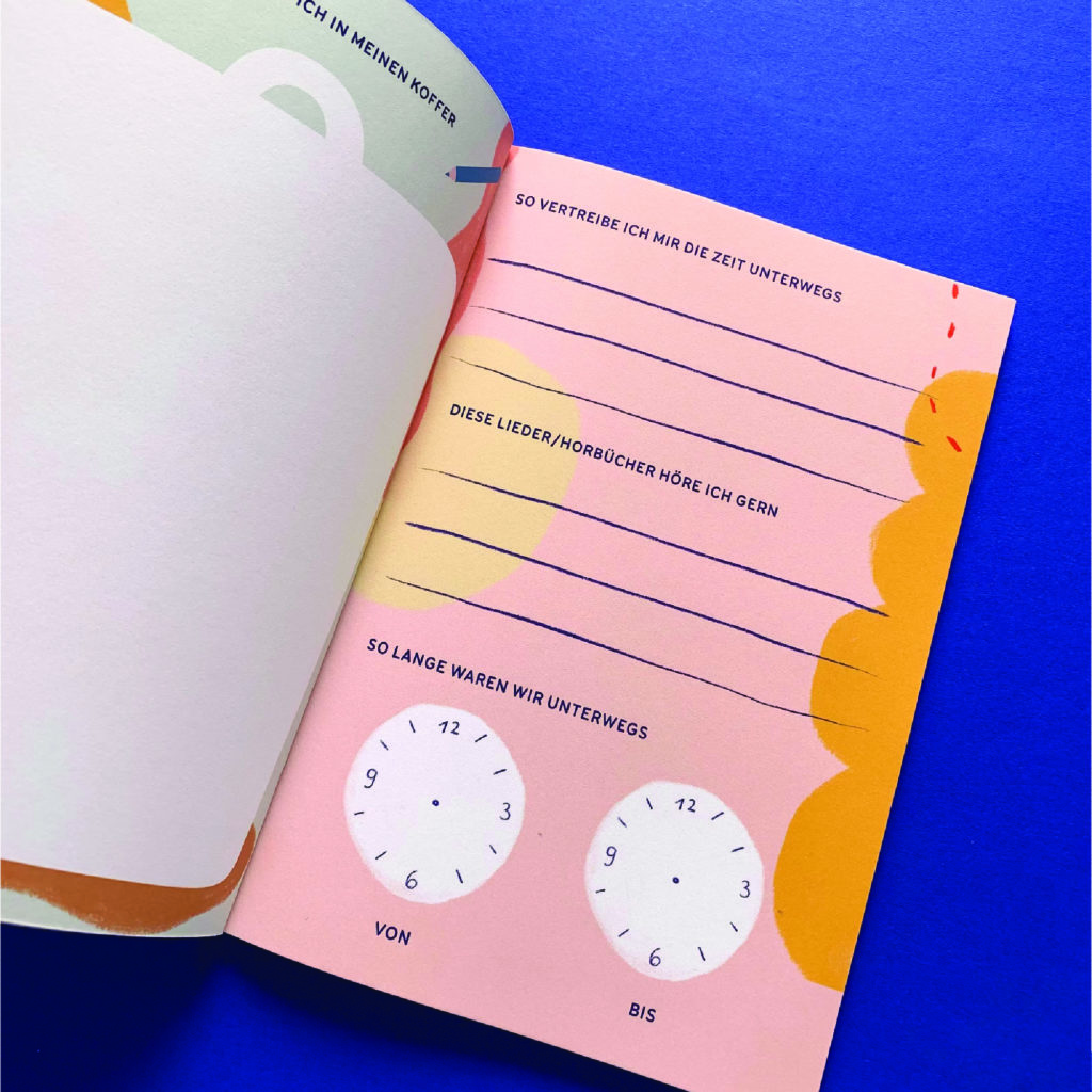 Kinder Reisetagebuch / Reisejournal