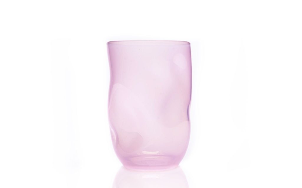 Glas Squeeze rosa