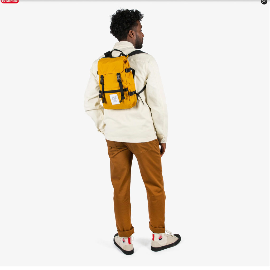 Rover Pack Classic Rucksack mini - mustard canvas