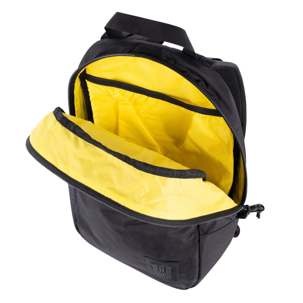 light pack Rucksack - blue red forest