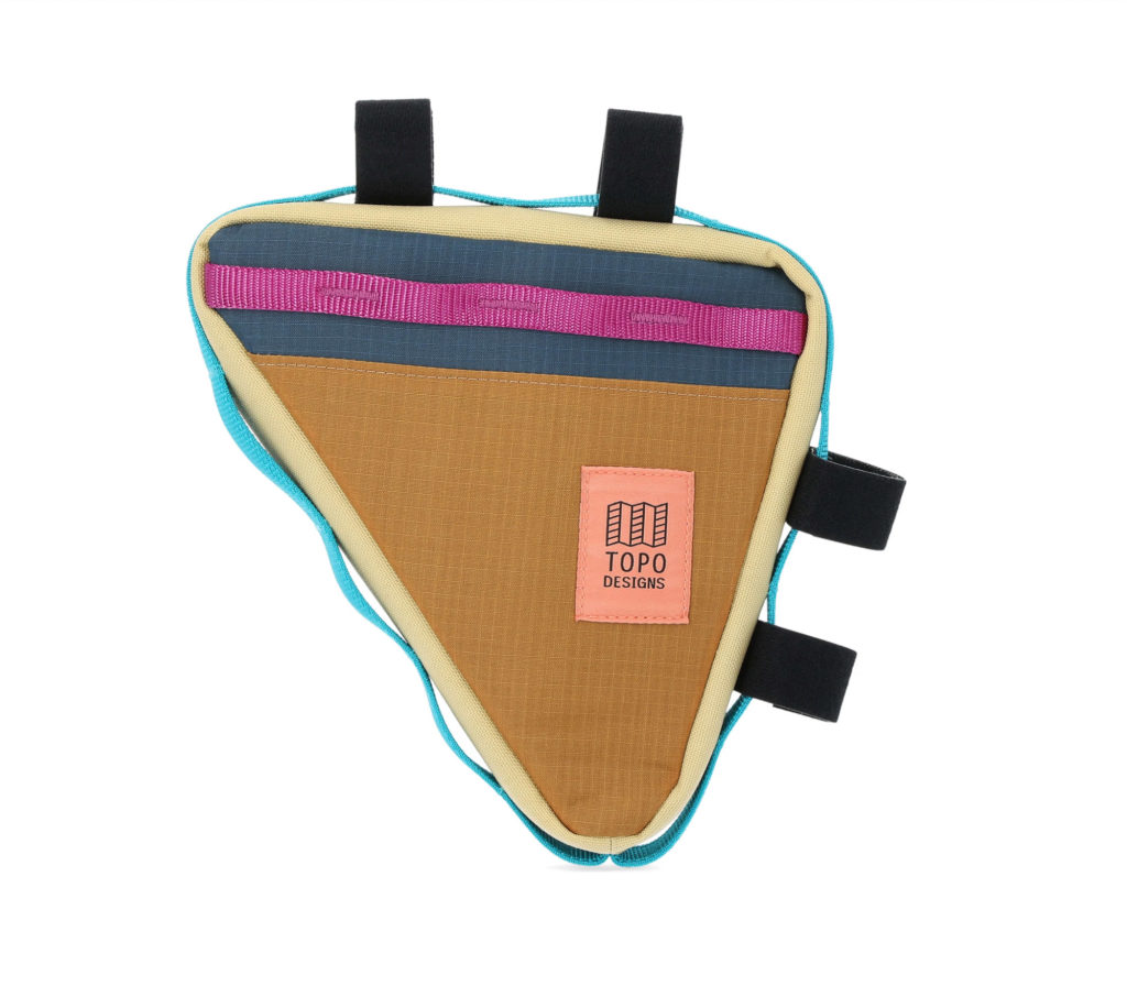 Bike Frame Bag Mountain - Fahrradtasche - khaki / fond blue