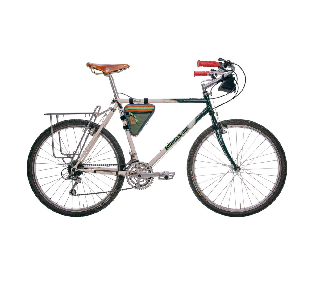 Bike Frame Bag Mountain - Fahrradtasche - olive / clay