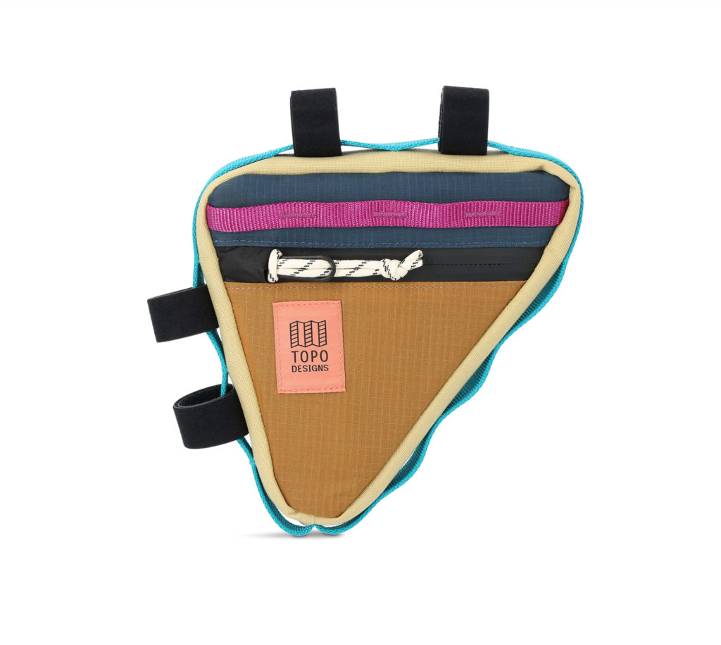 Bike Frame Bag Mountain - Fahrradtasche - khaki / fond blue