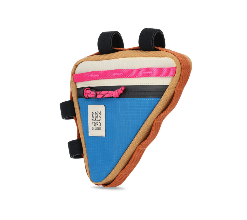 Bike Frame Bag Mountain - Fahrradtasche - bone white/blue