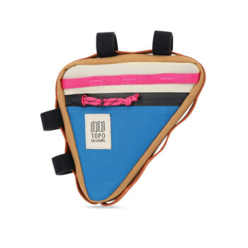 Bike Frame Bag Mountain - Fahrradtasche - bone white/blue