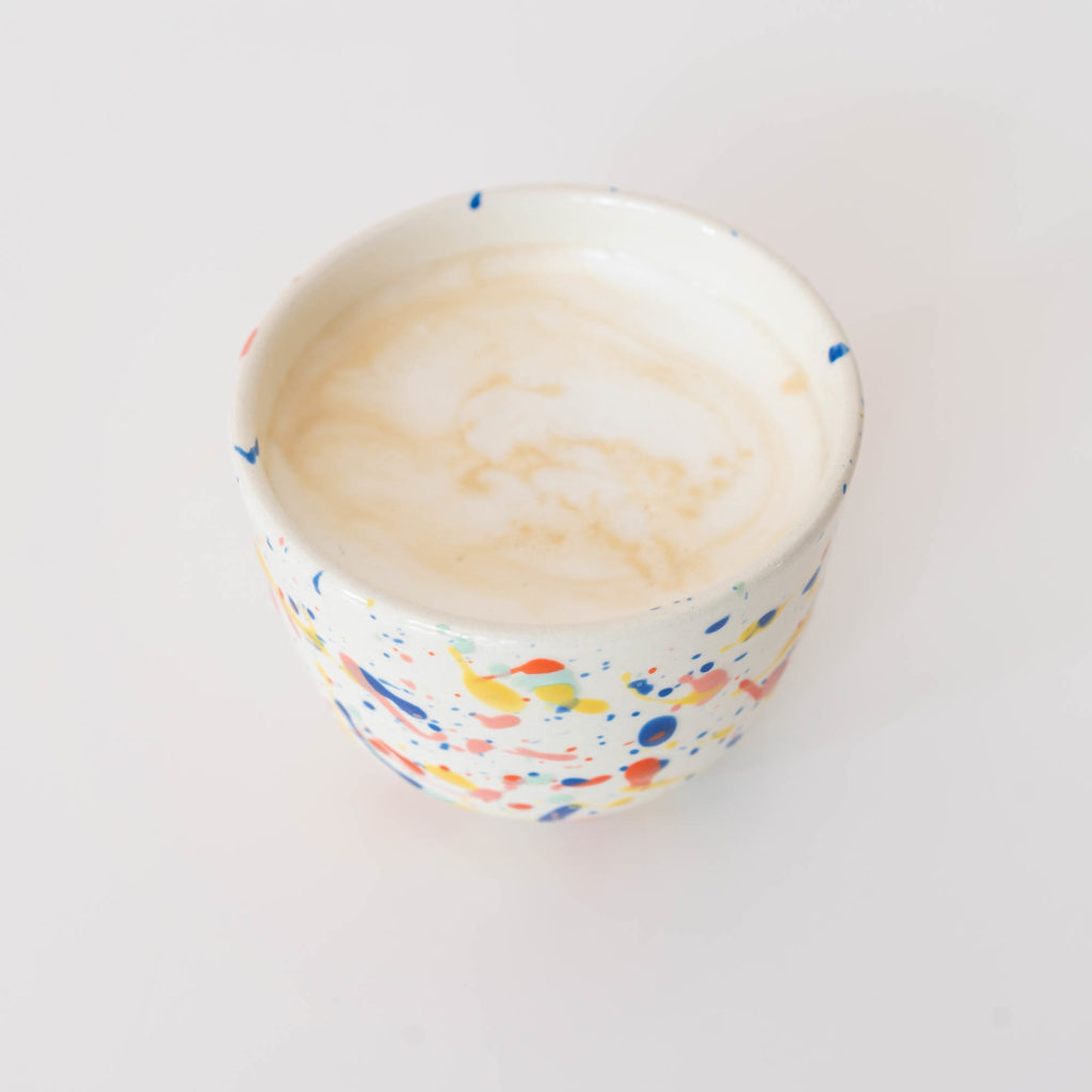 Schale / Becher Sprenkel